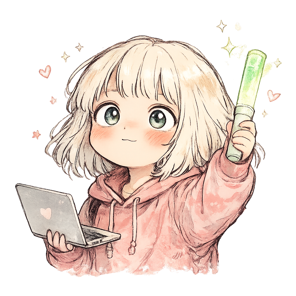 Fangirl mascot
